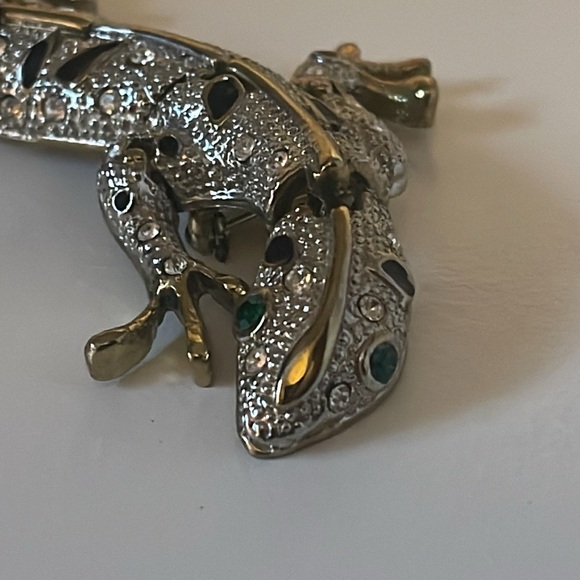Vintage Lizard Gecko Articulated Pin - Picture 13 of 16